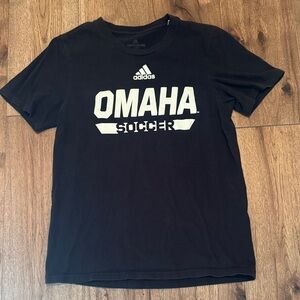 Adidas Black Omaha Soccer Tee